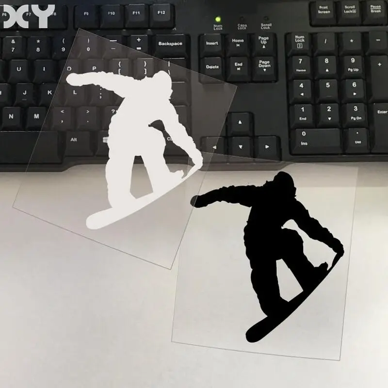 XY персонализированные забавные наклейки для лыжников наклейка на двигатель