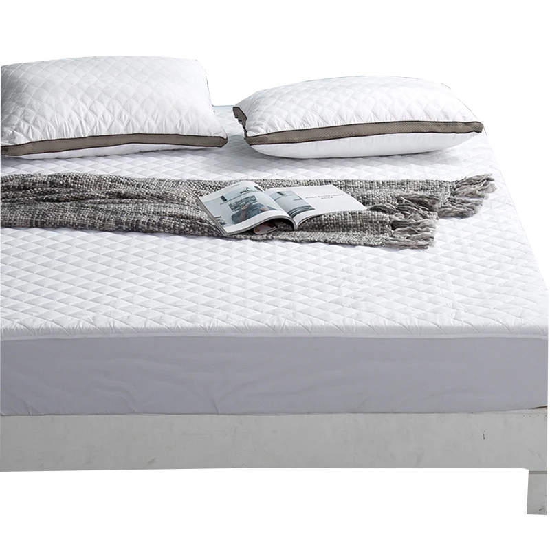 

High Quality Hotel Fitted Sheet Home Bed Sheet Bedspread Non-slip Mattress Cover Protector Elastic Band Bed Cover Bedding Sheet