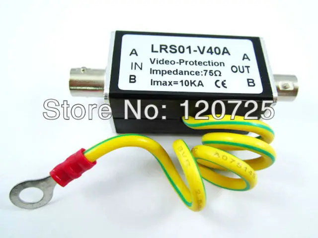 Free Shipping 5pcs SPD Surge Protective Device Of Video Lightning Arrester Protection With BNC Connector |