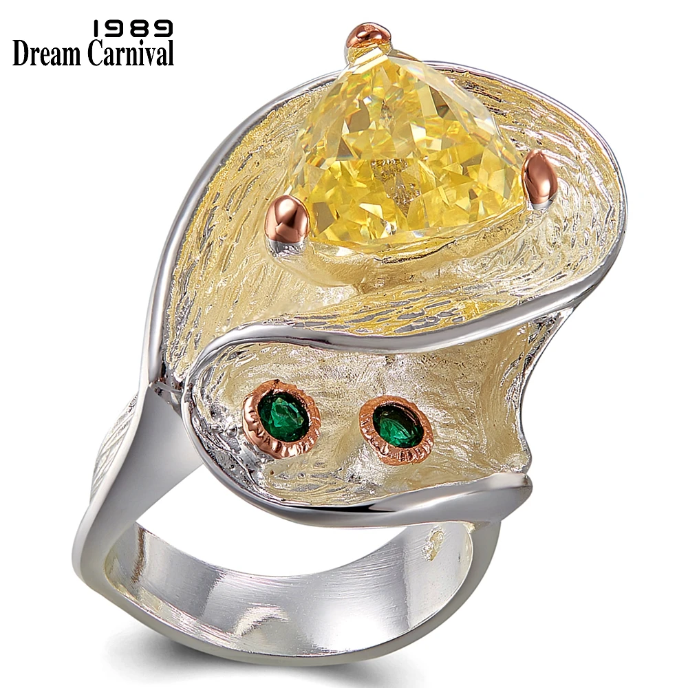 DreamCarnival 1989 TopBrand специальный дизайн витой вид женское свадебное кольцо с