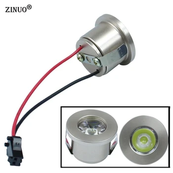 

10pcs/lot Mini Led Cabinet Downlight 1W 3W Led Recessed Cabinet Spot light Include Led Driver White,Warm white AC85-265V