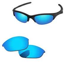 Поликарбонат-голубое зеркало замена линз для половина солнечные очки к куртке рамка UVA и UVB Защита