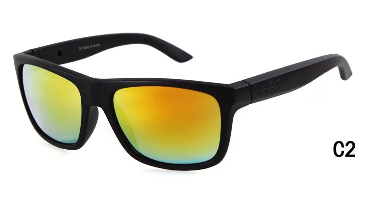 Спортивные солнцезащитные очки для мужчин и женщин, для вождения, квадратная оправа, солнцезащитные очки для мужчин, очки с зеркальным покрытием для женщин, gafas de sol hombre - Цвет линз: C2