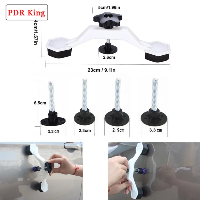 PDR Королевский инструмент комплект Paintless Дент Ремонт набор инструментов для автомобиля Дент тела удаления набор инструментов Клей Съемник