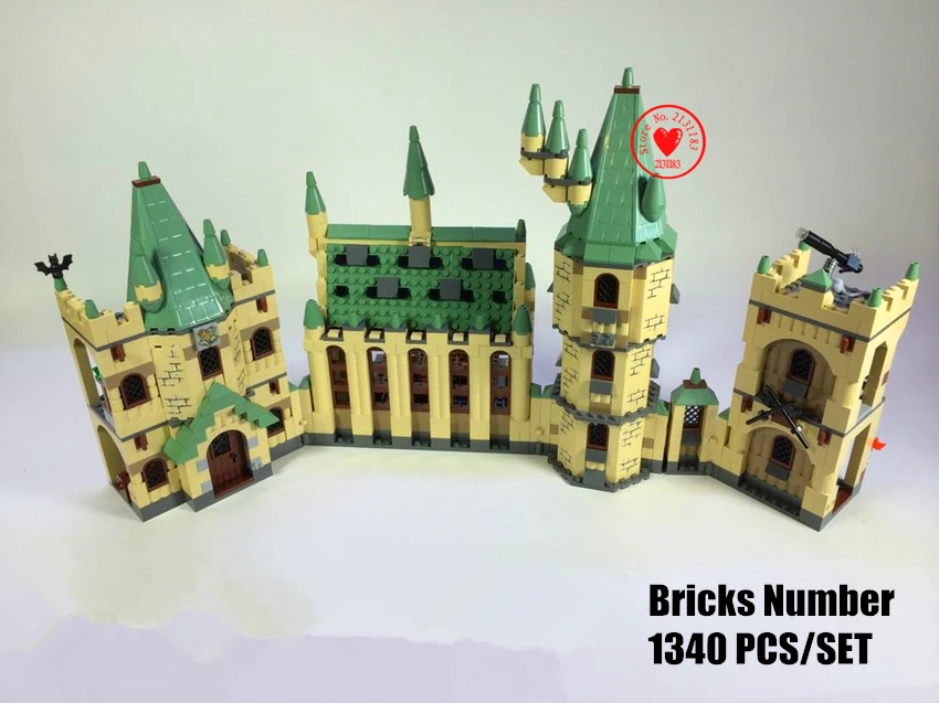 

New The Hogwarts Castle Movies fit legoings harry potter Castle figures model Building Block Bricks 4842 gift kid diy toy boy