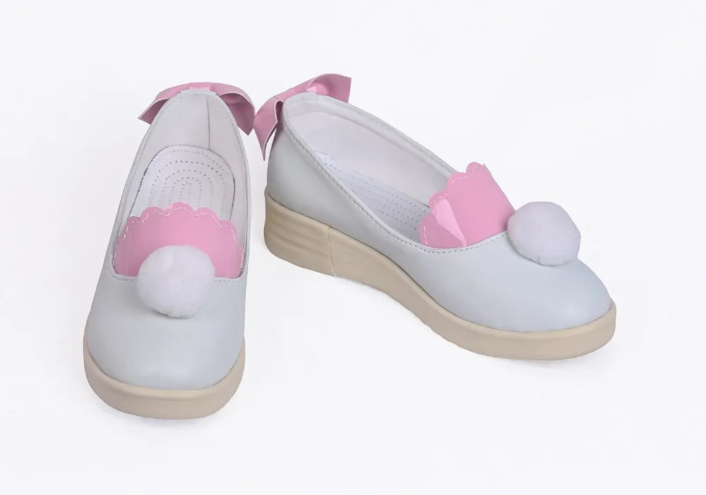 2019 Vocaloid Miku Winter Snow Cosplay Shoes (2)