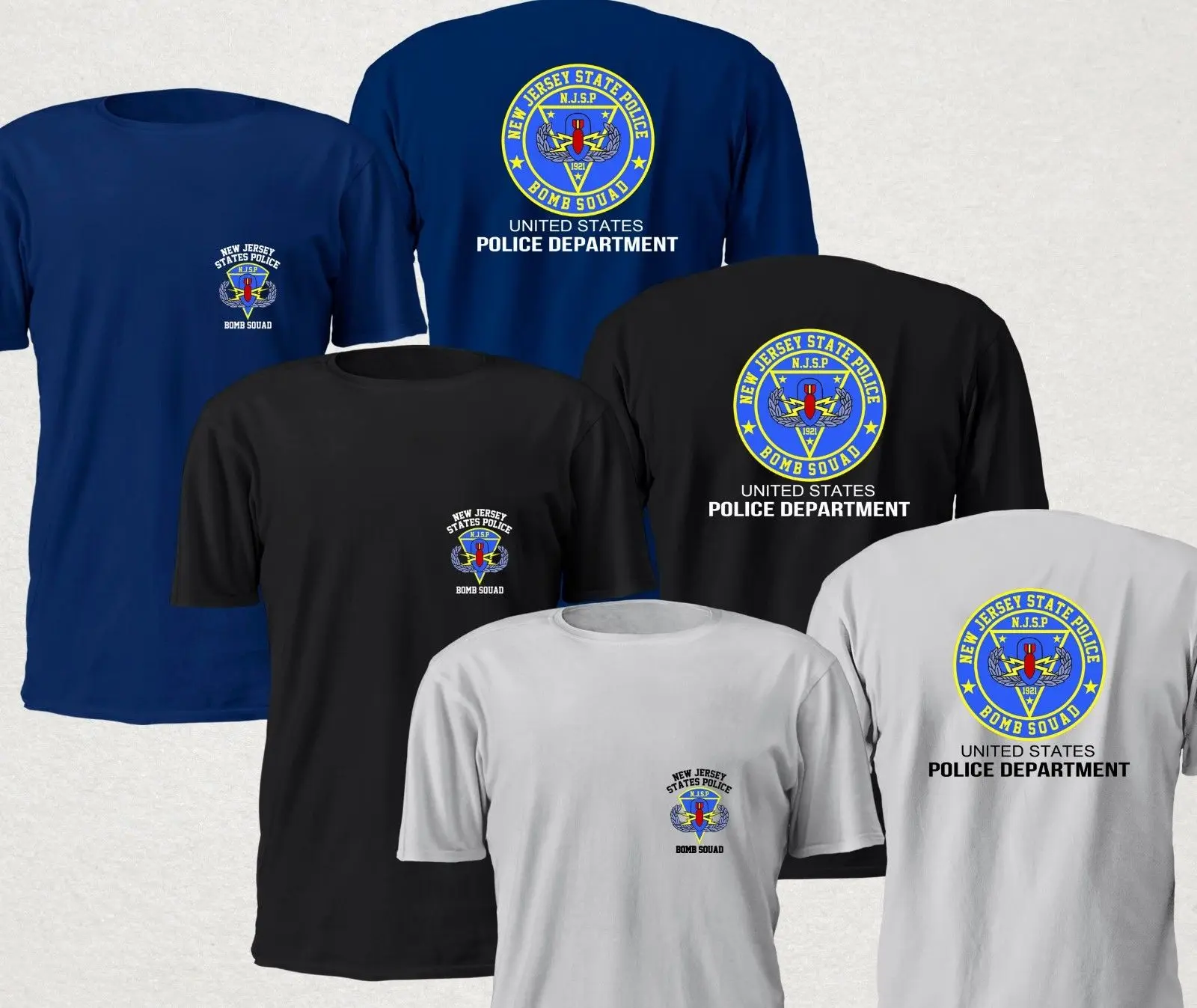2022 New Fashion Men Tee Shirt NEW JERSEY STATE POLICE 2022 New Fashion Men Tee Shirt NEW JERSEY STATE POLICE