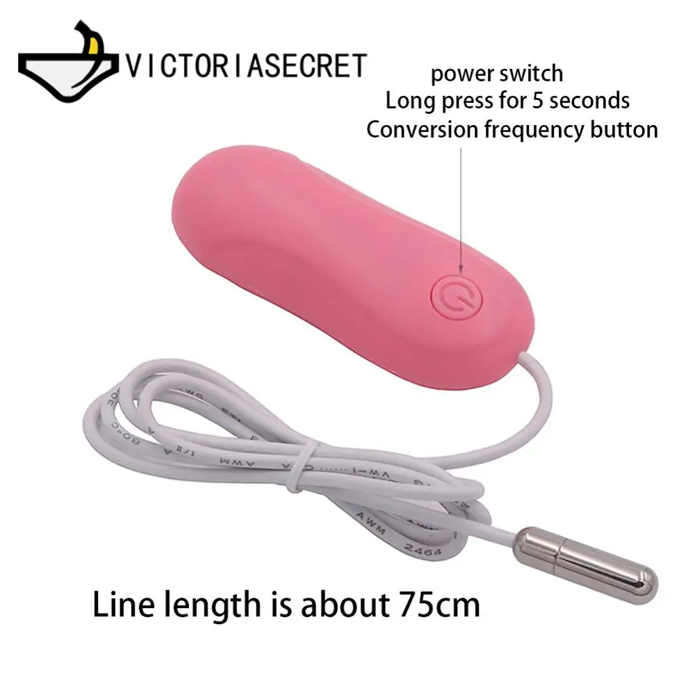 Male Masturbator Stainless Steel Electric Penis Urethral Catheter Plug 10 adjustable Shock Levels Adult Sex Toy For Men sex shop
