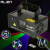 ALIEN-projecteur Laser 3D RGB 400mW DMX 512, éclairage de scène, lumières colorées pour fête noël DJ Disco ► Photo 1/6