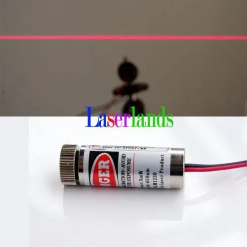 5 шт. 12*35 мм Фокусируемый 3VDC 635nm 3mW красный лазерный Линейный модуль | Инструменты