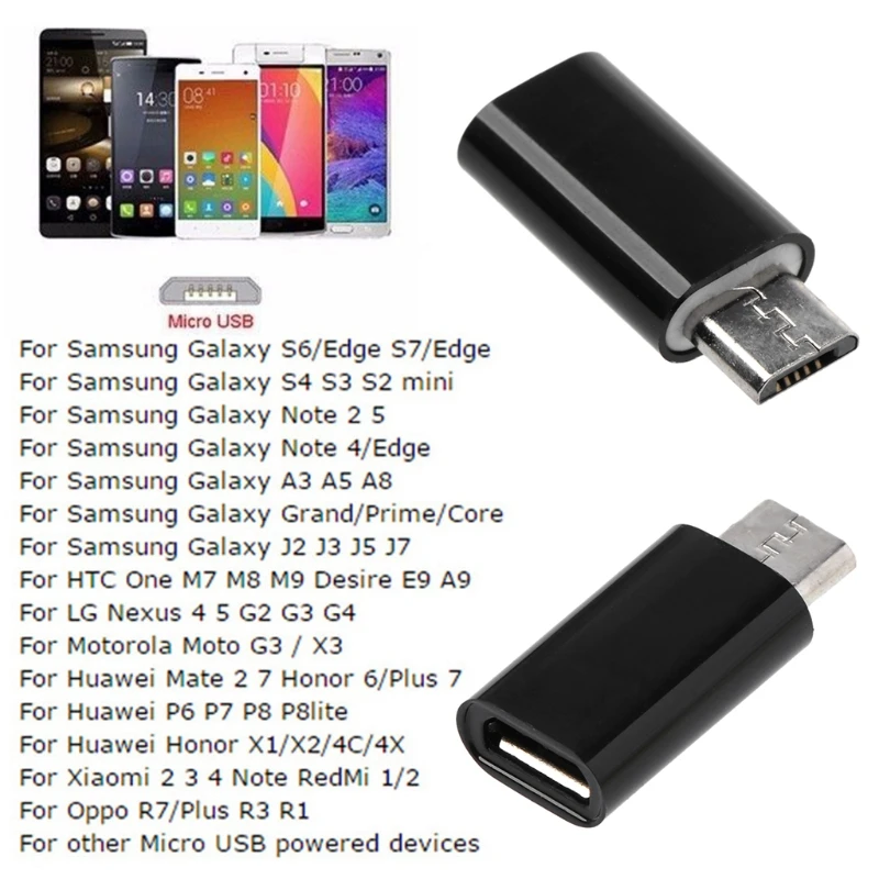 Micro USB удлинитель для мужчин и женщин адаптер синхронизации данных зарядки Android