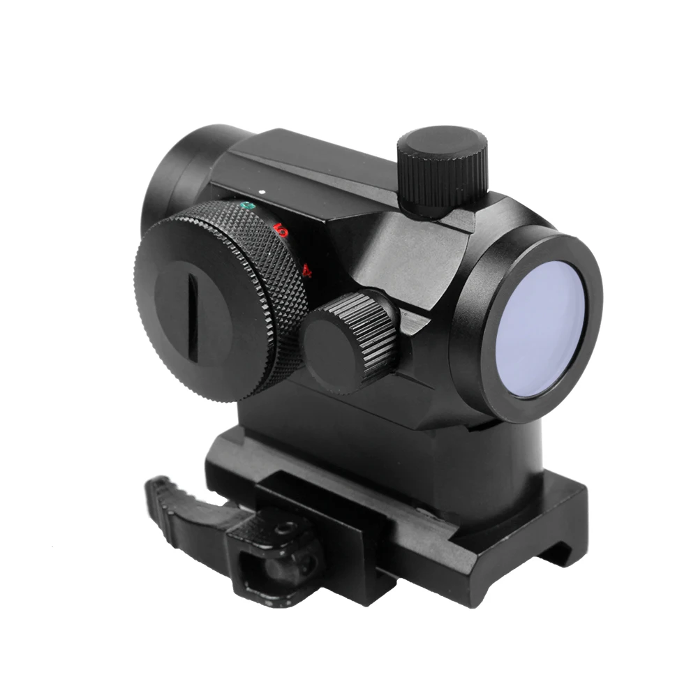 

Mini 1X24 Rifescope Sight Illuminated Sniper Red Green Dot Sight With Quick Release Red Dot Scope Mount For Hunting Airgun