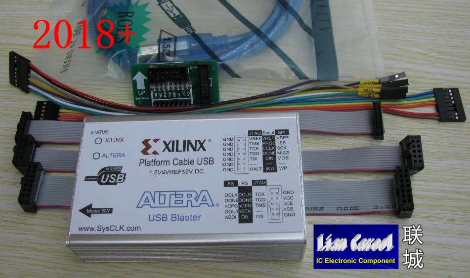 

for Xilinx Platform Cable USB ALTERA USB Blaster 2 in 1 Download Line