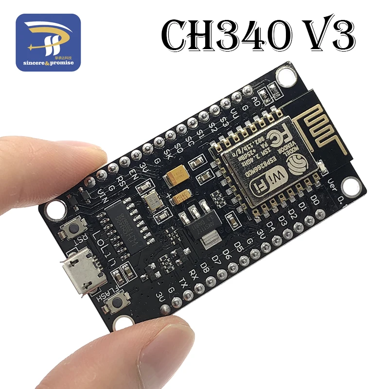 Беспроводной модуль CH340 CH340G NodeMcu V3 Lua wifi Интернет вещей макетная плата на основе ESP8266