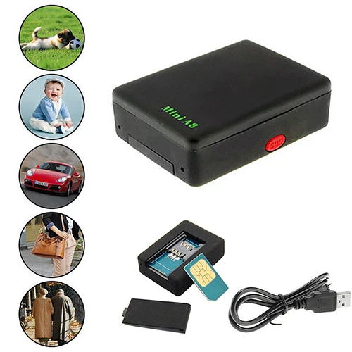  Mini Real Time Global Locator Car Kid Pet Tracker GSM/GPRS/GPS Tracking Device 