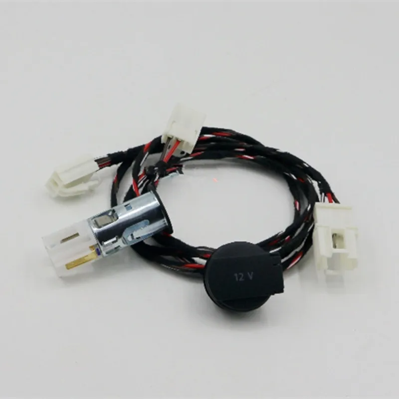 

Armrest 12V Power Supply Interface 12V Adapter Cover for VW Tiguan