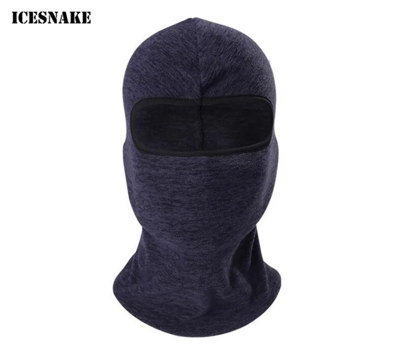 

ICESNAKE Motorcycle Cold-proof Balaclava Moto Face Mask Autumn Winter Thermal Fleece Skiing Hats Helmet Caps Mask