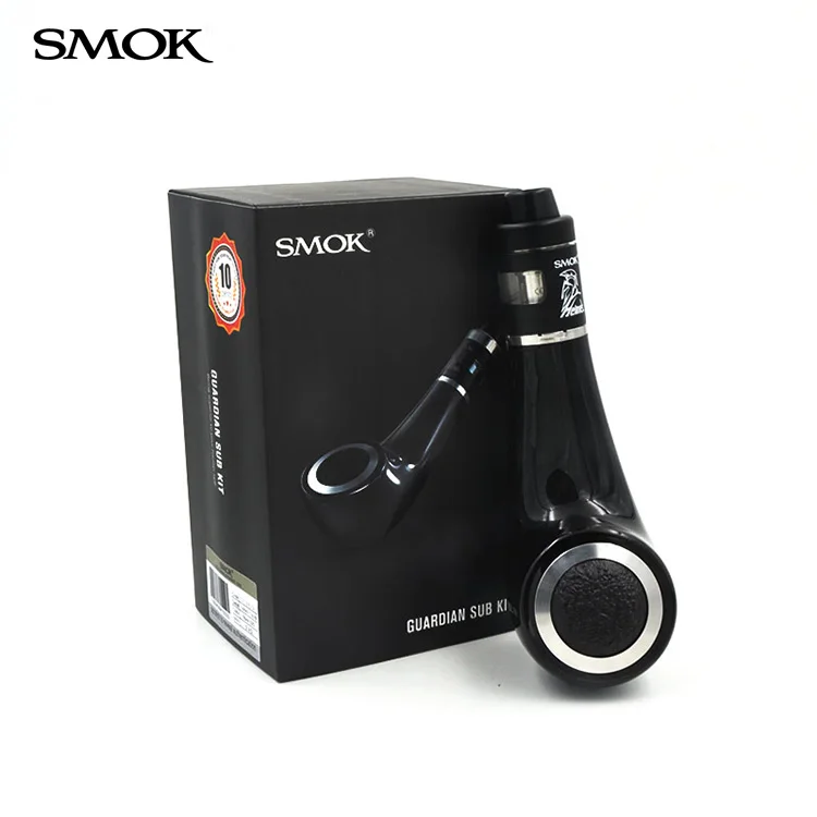 

100% Authentic SMOK Guardian Sub Pipe E cigarette Kit with 1900mAh Guardian Vape Mod Helmet Tank elektronik sigara
