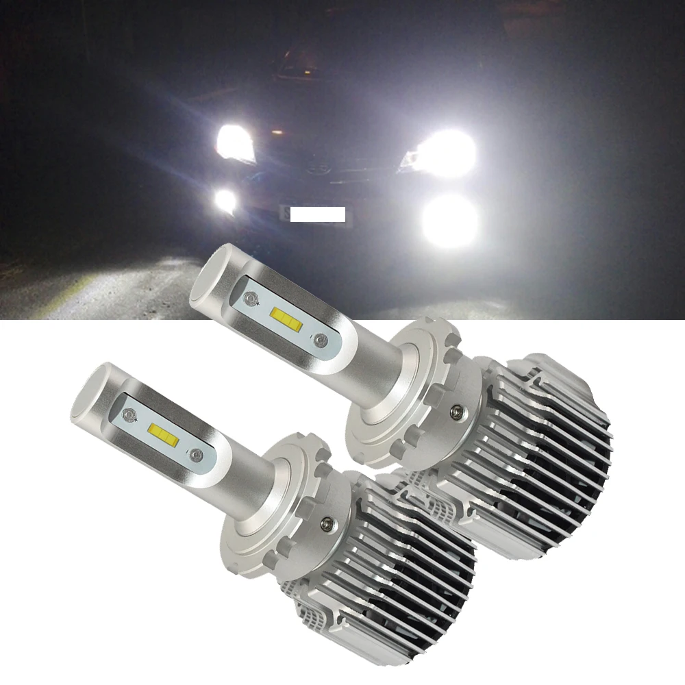 

Super Bright D1 D2 D3 D4 Car LED headlights 72W/set 8000LM LED bulb CANBUS Conversion Kit 6000K Replace Halogen HId Xenon bulb