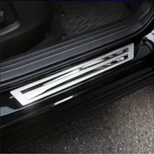 WELKINRY для Mazda CX-5 KF из нержавеющей стали Наружная пороговая пластина порога Добро пожаловать Накладка педали для ног отделка