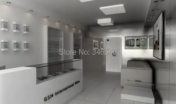 Cell Phone Store Display Kiosk For Mobile Phone Store