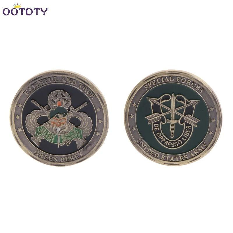

Commemorative Coin Plated Silver US Special Forces Army Souvenir Art Collection
