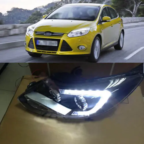 

Ownsun 2013 Model C Blade LED Bi-Xenon Projector Lens Headlight for New Ford Focus 2012