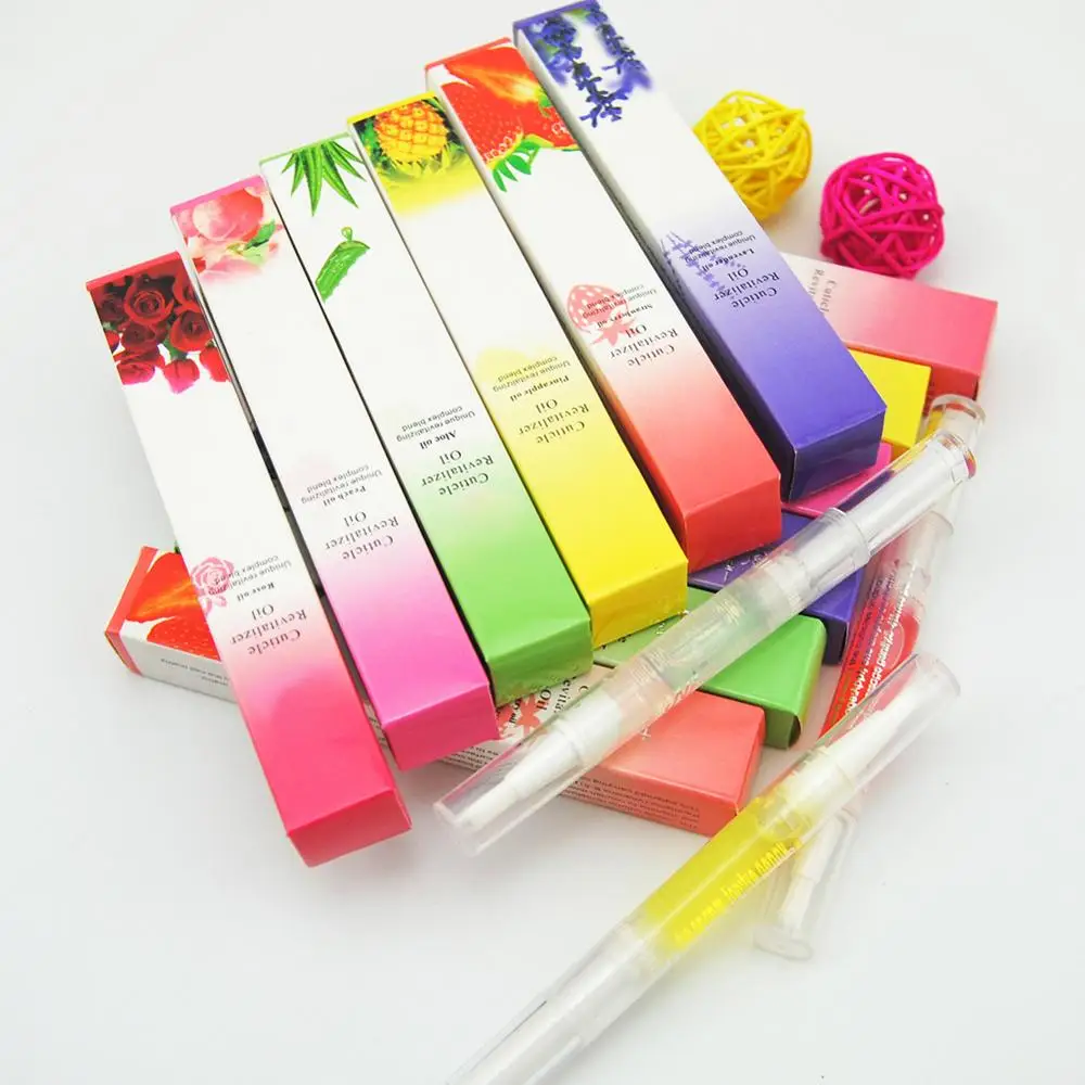 

1 PC 5ml Manicure Care Nail Treatment Soften Pen Tool Nail Cuticle Oil Revitalizer Nutrition Nail Art Tools For Cuticle Oil Pen