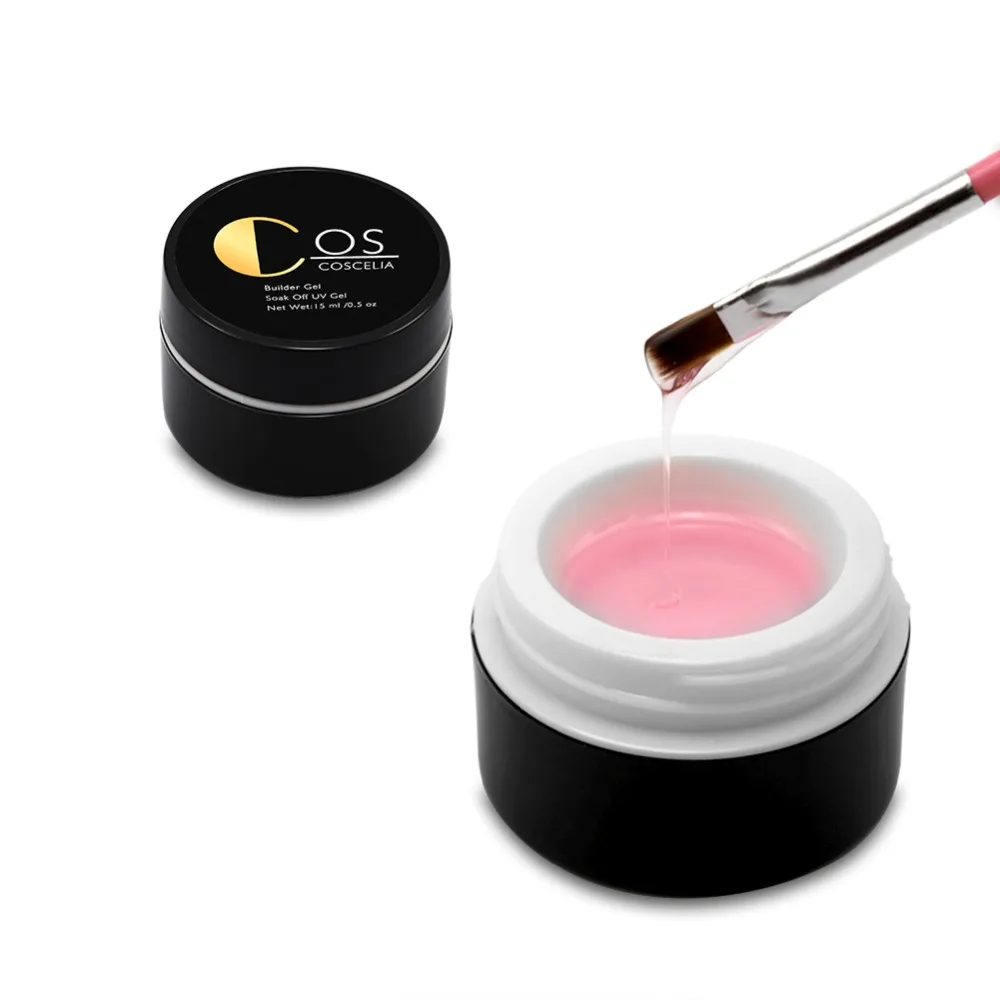 3Pcs/set Color Paint UV Gel Nail Polish Nail Art Design Gel UV LED Soak Off Varnish Nail Elastic Lacquer Extension Building Gels