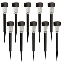 Светодиодный солнечный свет Открытый водонепроницаемый сад decorati 10 шт./партия led verlichting фонарь с питанием от солнечной панели для сада мода хорошего качества газон свет