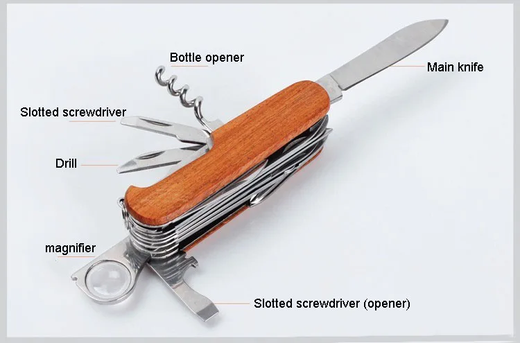 Швейцарский нож из нержавеющей стали, походный Армейский Складной нож для выживания, портативный походный многофункциональный инструмент, Карманные охотничьи ножи