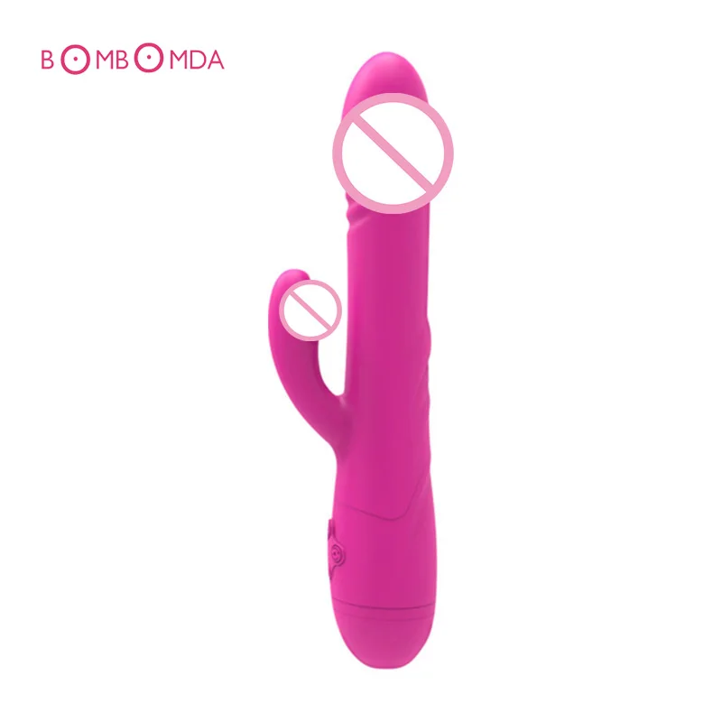 G Spot Rotation Vibrator Dildo Vibrators 10 Frequency Rechargeable Stretching G Spot Vibrator Adult Supplies Sex Products