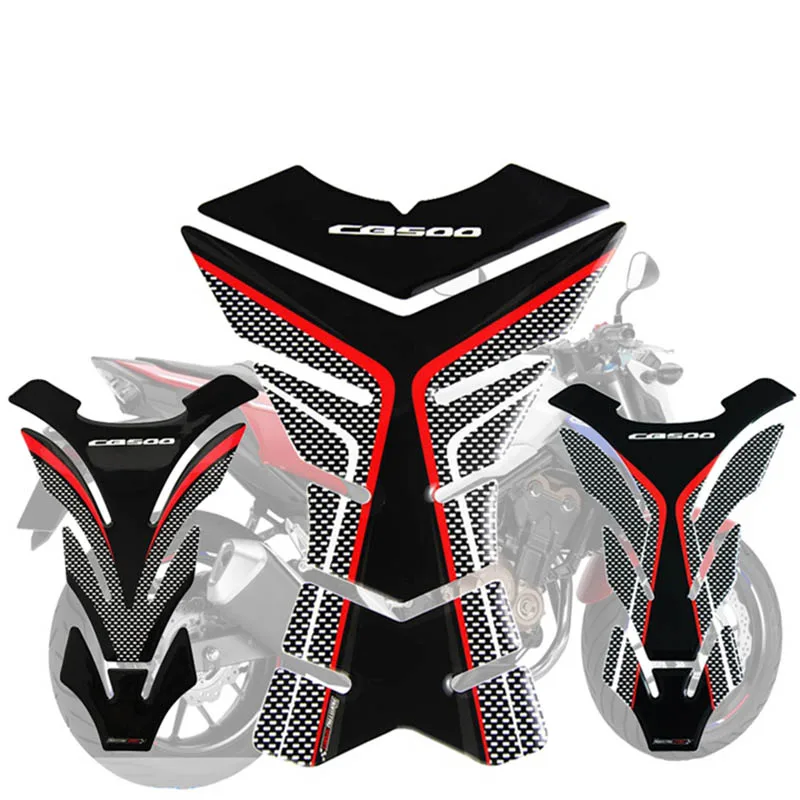 

3D Motorcycle Fuel Tank Pad Protector Sticker For Honda CB500 F X CB500F CB500X