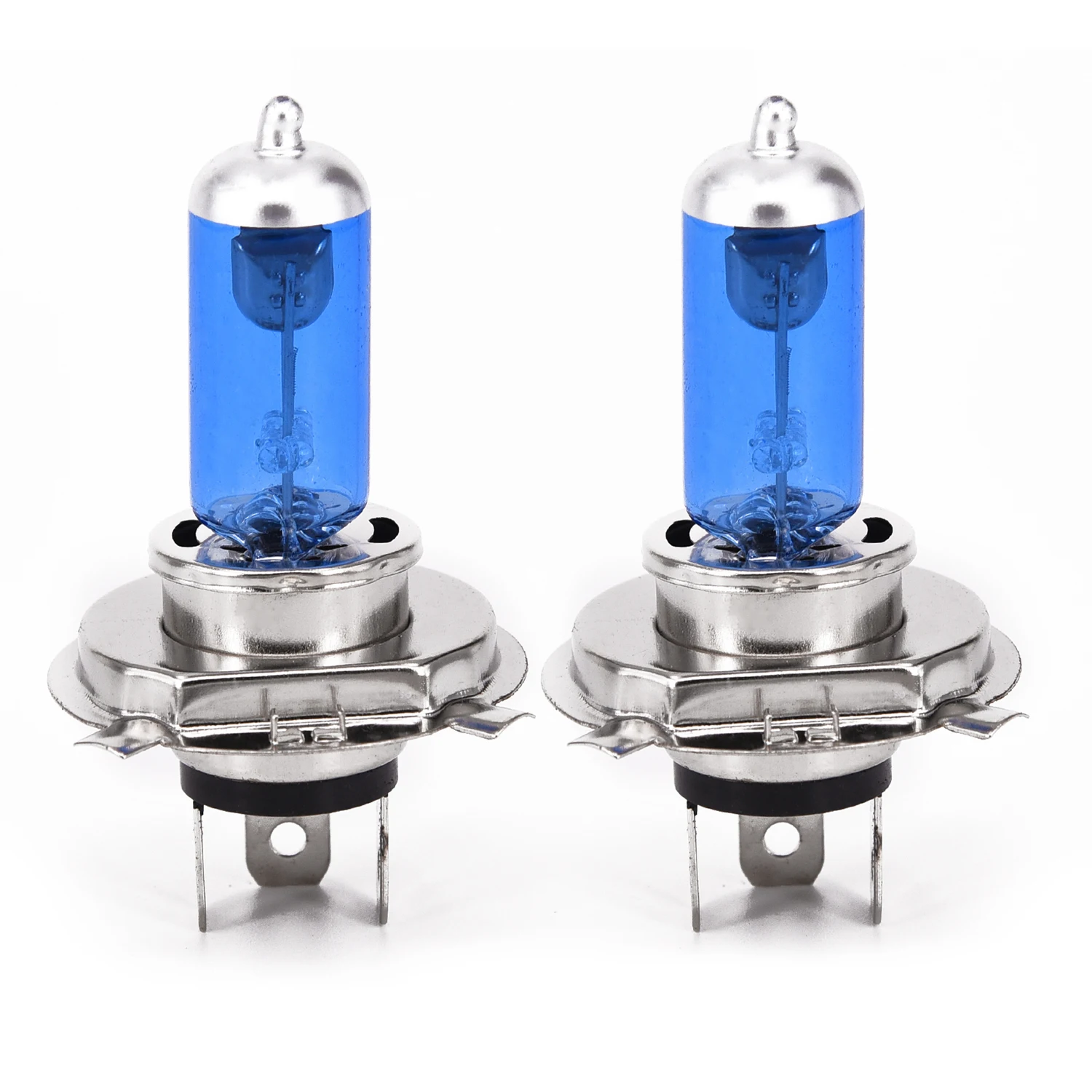 Car White H3//H4 6000K Xenon Gas Halogen Headlight Light Lamp Bulbs 55//100W 12V