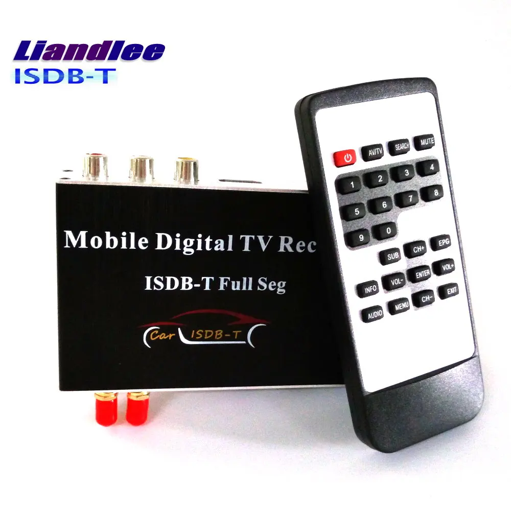 Liandlee HD Full Seg ISDB-T Автомобильный цифровой ТВ приемник хост D-tv Мобильный HD tv Turner Box HDMI/2 сигнальная антенна/ISDB-T-M-389F