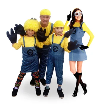 

New Cartoon Goddess Daddy Clothing Small Yellow People Clothing Men And Women Cosplay Animation Halloween Cosplay Anime Costume