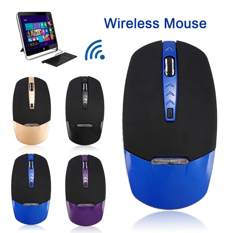 

Centechia Bluetooth 3.0 Wireless Mouse Gaming Mice 1600DPI Optical Mouse For Computer PC Laptop as Gift For Friend Children