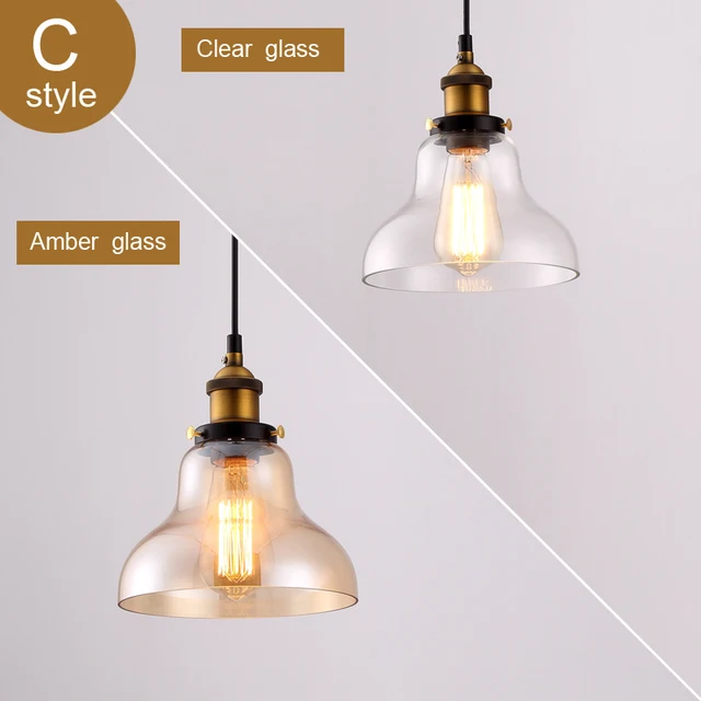online shop hanglamp pendant lamp copper glass restaurant pendant
