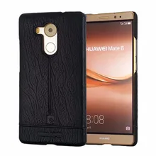 Pierre Cardin телефон чехлы для Huawei Mate 8 роскошный чехол оригинальный прошитой натуральная кожа тонкий жесткий задняя крышка для Huawei Mate 8