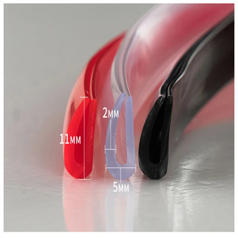 

Car Door Styling anti-scratch strip invisible door seal crash bar for Honda fit accord crv civic 2006-2012 jazz hrv Accessories