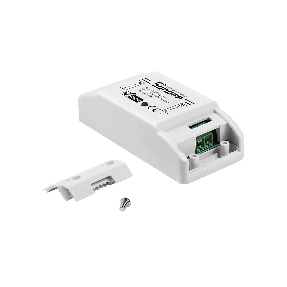5 pcs/10 pcs Sonoff Basic R2 Smart Switch Universal type WiFi Outlet Plug DIY Module smart home Works with Alexa Google home