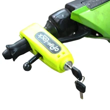 Newest Universal Motorcycle Scooter Handlebar Safety Lock Brake Throttle Grip Security Lock Motorbike anti theft Protection