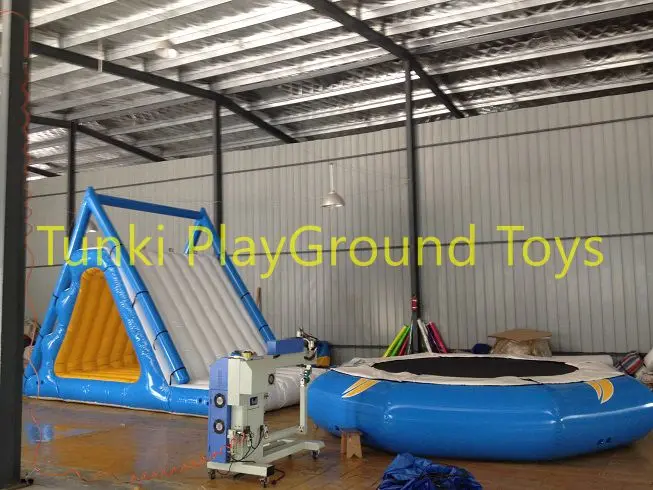

inflatable water park,inflatable water slide game,water slide with pool