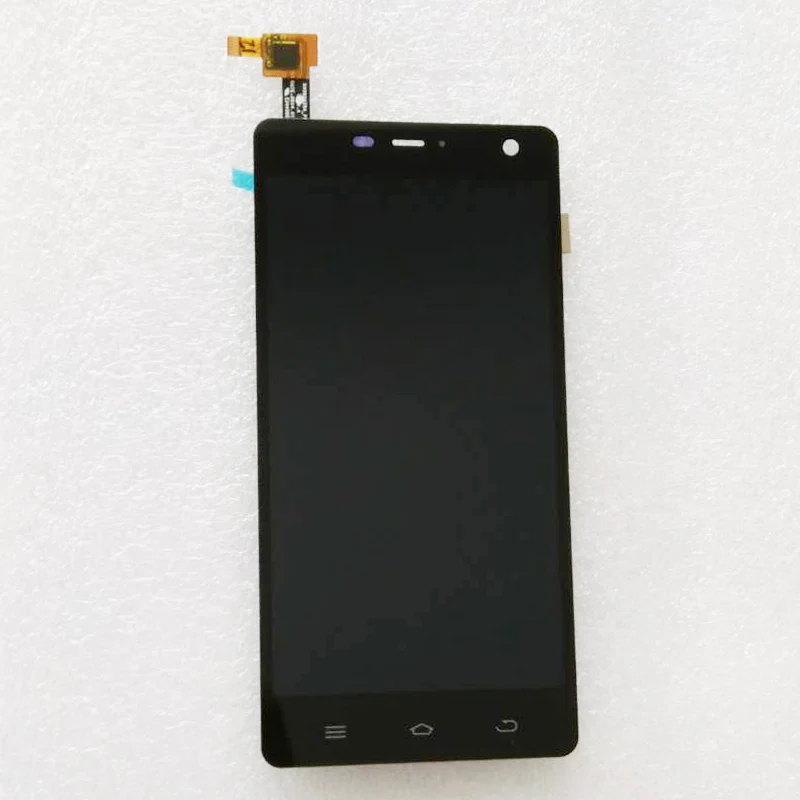 

For THL 5000 LCD screen display + Touch panel digitizer Black/white free tracking number with 3m stickers