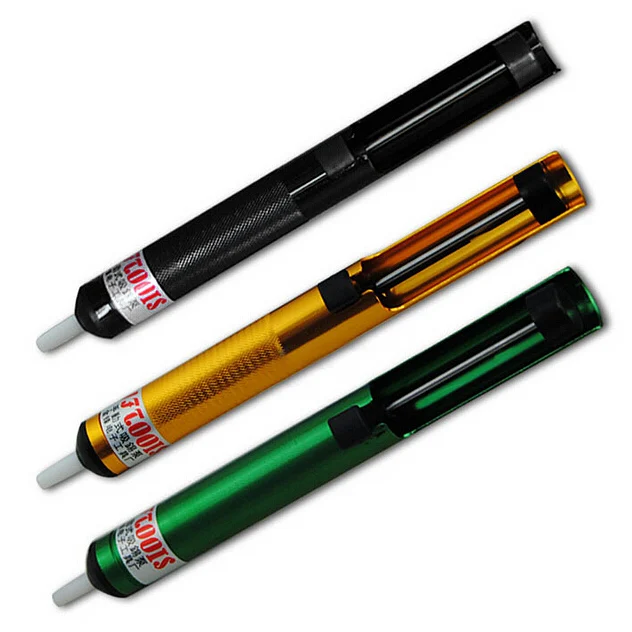 

Suction Tin Solder Suckers Desoldering Gun Pump Removal Vacuum Soldering Iron Sucker Pen Hand Tools Desoldering Pump DIY