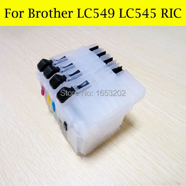 4 шт./лот картридж для принтера Brother LC549 LC545 DCP J100 J200 J105x|ink cartridge|brother cartridgebrother ink cartridge