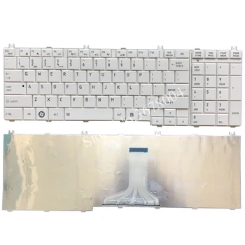 

NEW US keyboard For toshiba Satellite C655 C650 C655D C660 L650 L655 L670 L675 L750 L755 US White laptop keyboard