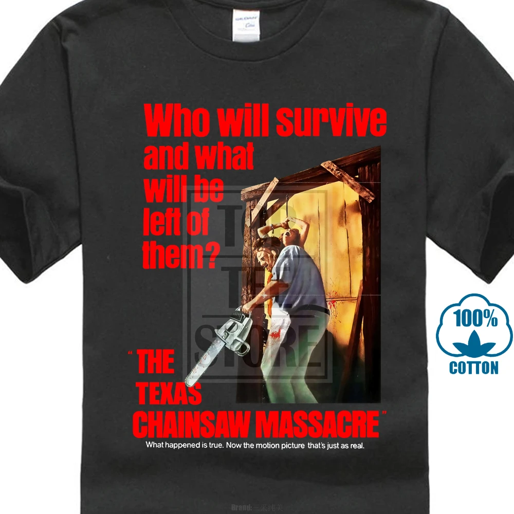 

The Texas Chainsaw Massacre Movie Poster 1974 T Shirt Black All Sizes S 5Xl