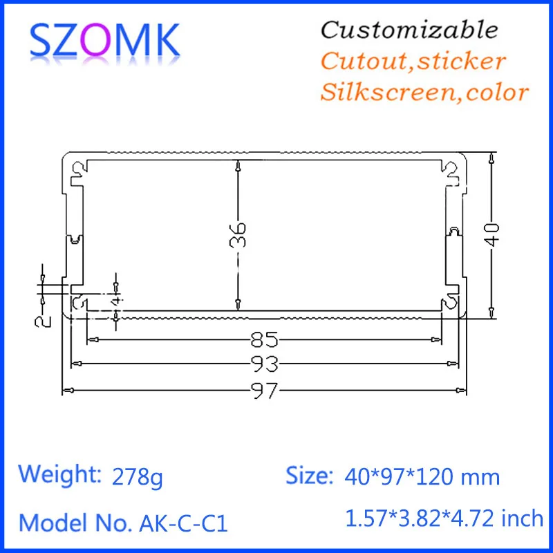 szomk aluminum box for electronic project aluminum extrusion case anodized aluminum enclosure die cast junction ox extruded aluminum project box (4).jpg