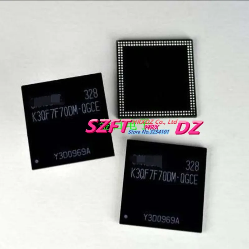 

SZFTHRXDZ 100% new original 2PCS K3QF7F70DM-QGCE K3QF7F70DM-QGCF BGA